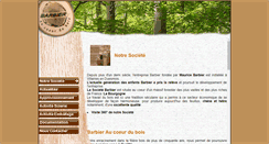 Desktop Screenshot of barbier-sa.fr